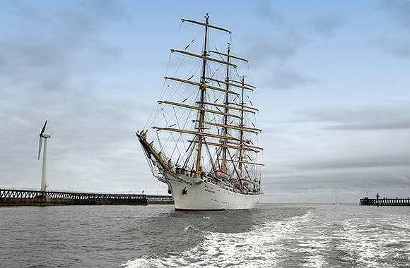 TALL SHIP, BLYTH, NORTHUMBERLAND