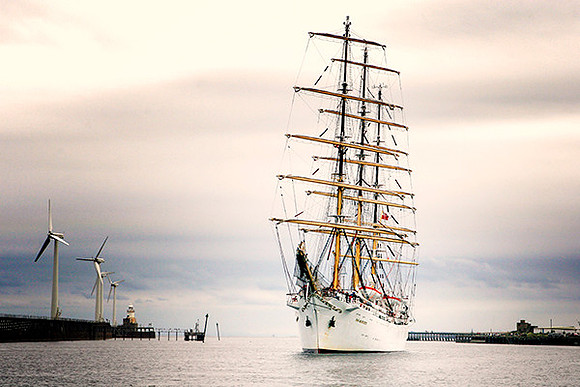 TALL SHIP, BLYTH, NORTHUMBERLAND